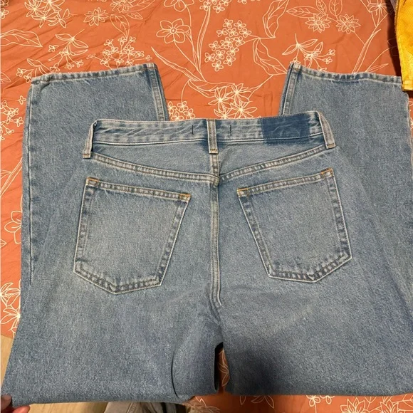 Abercrombie & Fitch Low Rise Loose Jeans Size 25 Curve Love - Picture 7 of 7